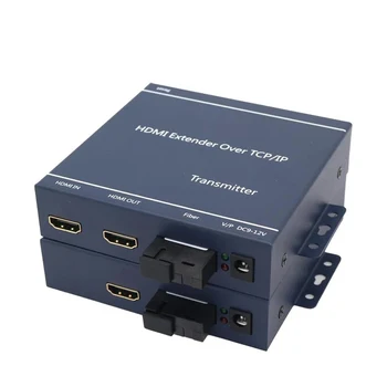 1080P HDMI Kompatibilné s KVM Optické zariadenia Extender 20 KM HDMI TCP/IP Extender cez SC optického kábla s USB 2.0 nie sú Ovládanie pomocou slučky sa