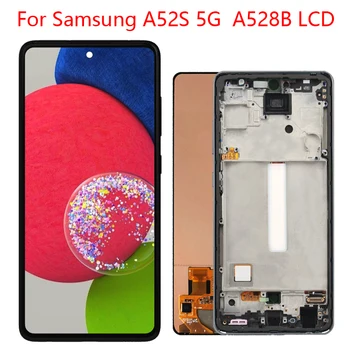 Pre Samsung Galaxy A52s 5G A528 A528B A528B/DS LCD Displej Dotykový Displej Digitalizátorom. Montážne Diely Original Displej
