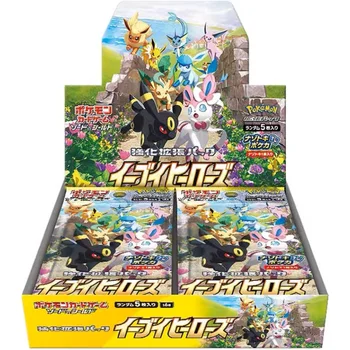 Skutočné Pokemon PTCG Karty S6A Japonský Eevee Hrdina Pôvodného Poľa Japonsko Animácie Periférnych zariadení Ollection Karty Mieste Tovaru Chlapec Hračky